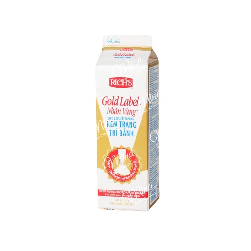 Kem Trang Trí Gold Label