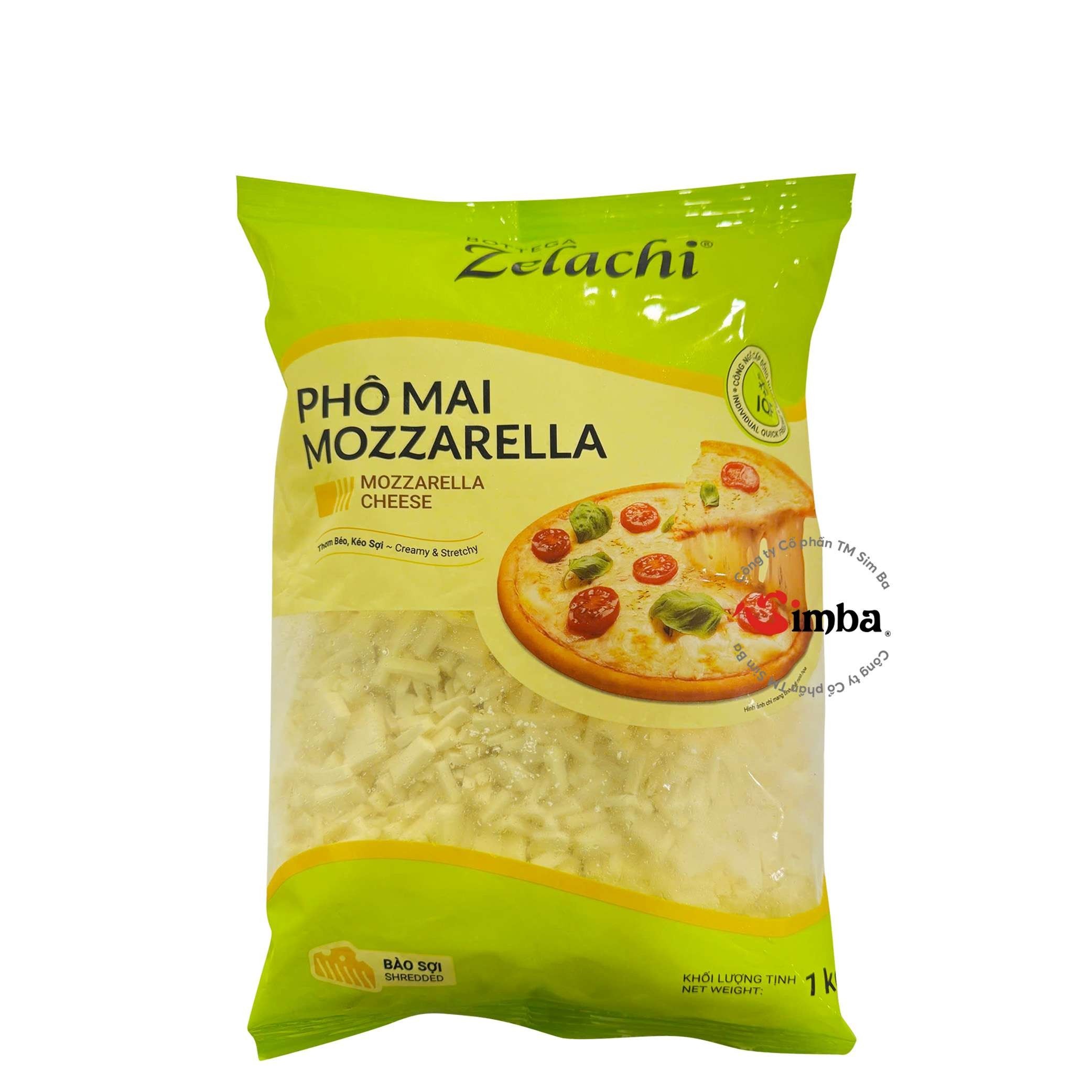 Phô Mai Mozacella Zelachi 1Kg
